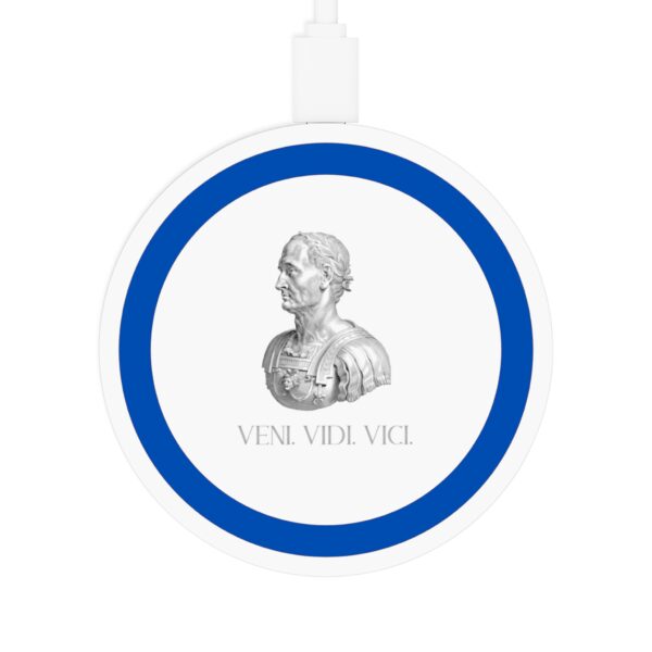 GoodMotiv.com - Veni Vidi Vici Julius Caesar Wireless Charging Pad - Image 6