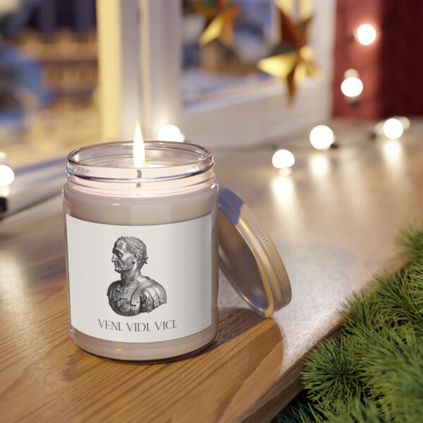 GoodMotiv.com - Veni Vidi Vici Julius Caesar Affirmation Candle - Image 2