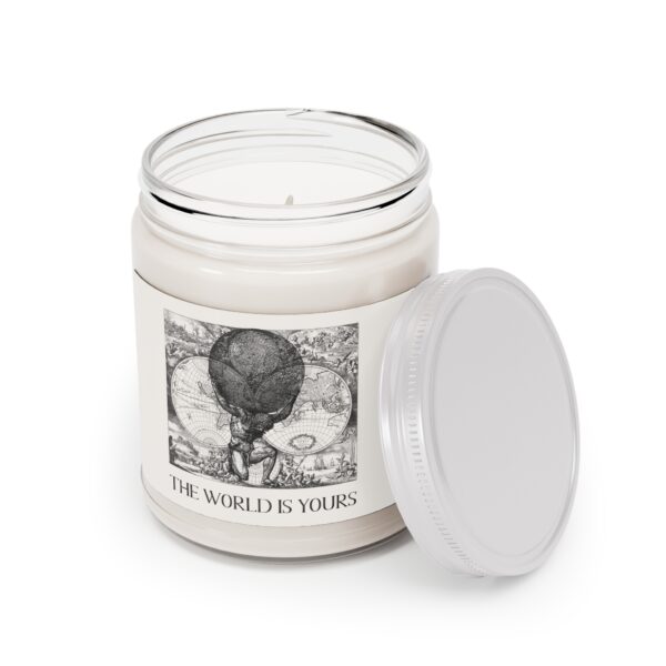 GoodMotiv.com - The World Is Yours III World Map Atlas Affirmation Candle - Image 10