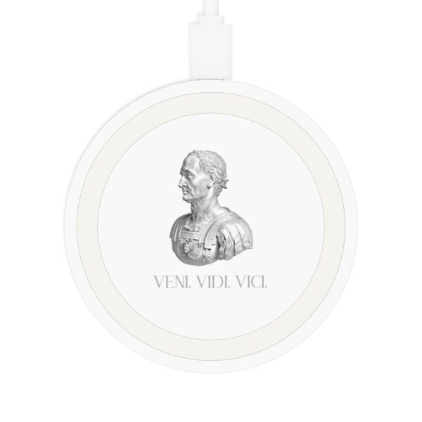 GoodMotiv.com - Veni Vidi Vici Julius Caesar Wireless Charging Pad - Image 11