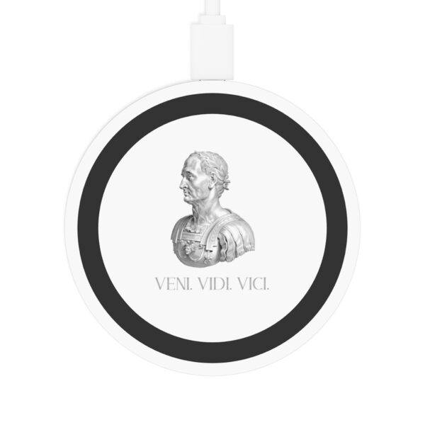 GoodMotiv.com - Veni Vidi Vici Julius Caesar Wireless Charging Pad