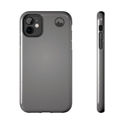 A² Steel Grey Tough Phone Case for iPhone