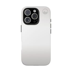 A² White Tough Phone Case for iPhone