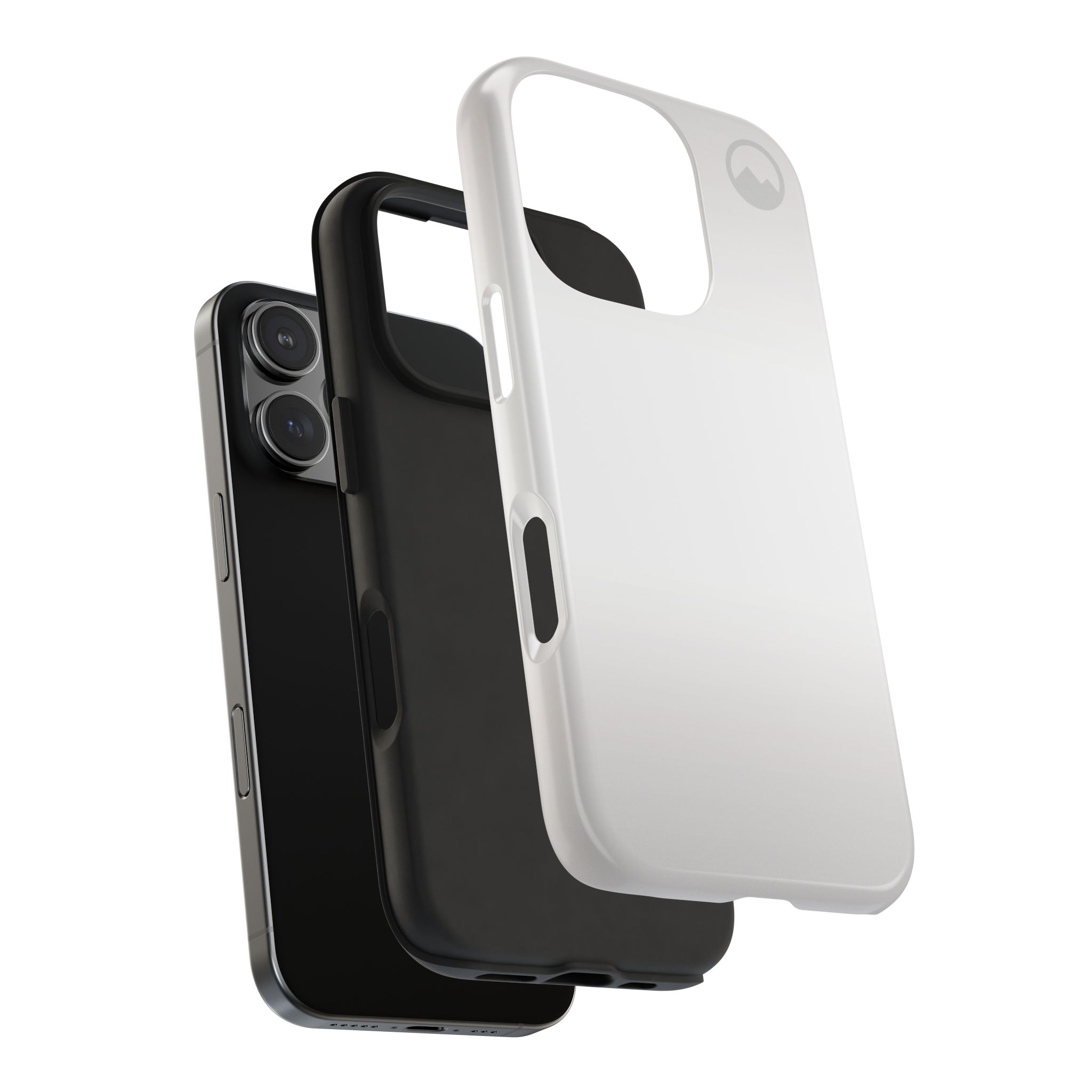 A² White Tough Phone Case for iPhone - Image 3